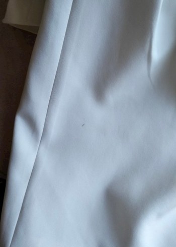 Düğmeli Beyaz Mini Kadın Blazer - Görsel 5