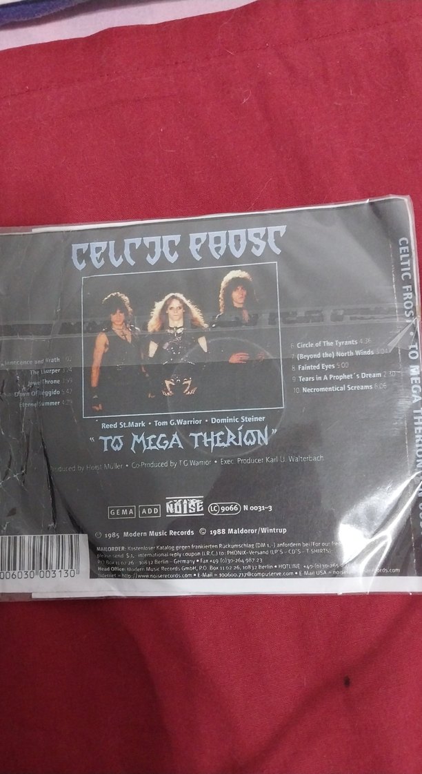 metal müzik cd - Görsel 2