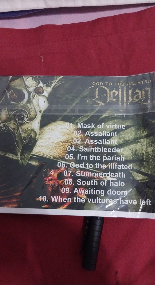 God to the Illfated Cd - Görsel 2