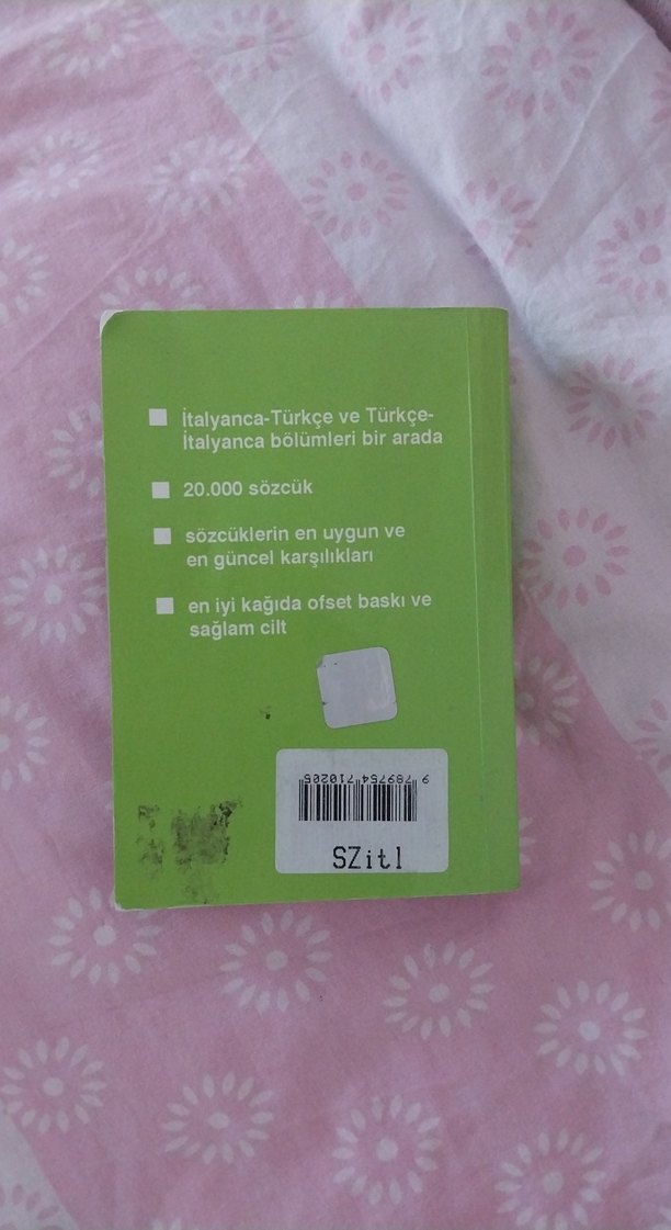 İtalyanca-Türkçe Sözlük Eski - Görsel 2