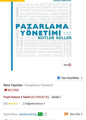 Pazarlama Yönetimi - Kotler Keller - Görsel 4