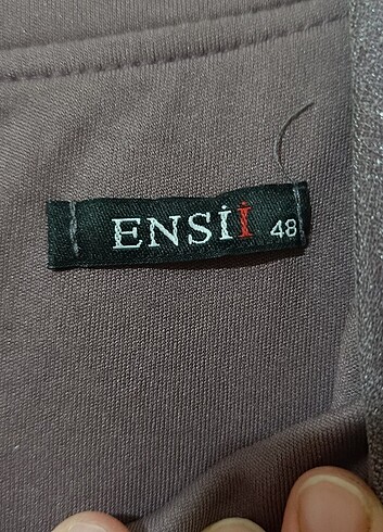 48 Beden mor Renk Tesettür abiye 