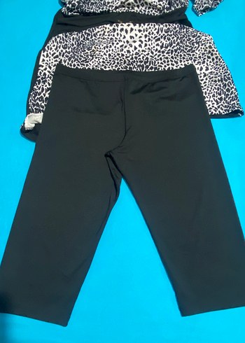 LC Waikiki Leopar Desenli tesettür mayo