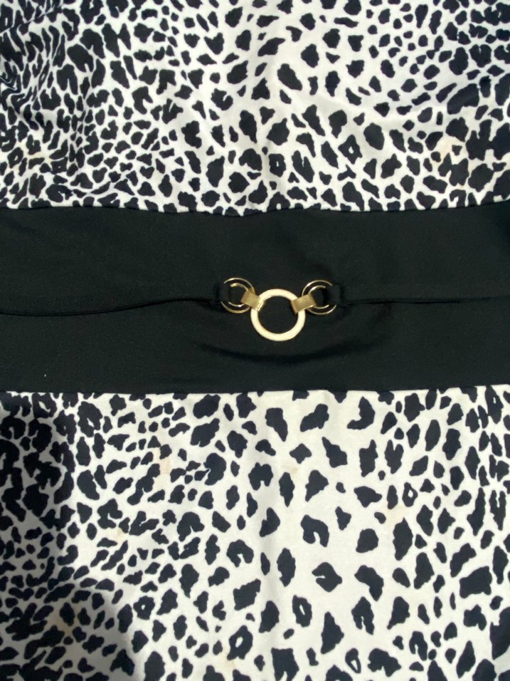 Leopar Desenli tesettür mayo - Görsel 2