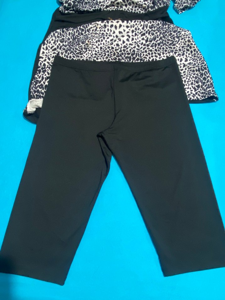 Leopar Desenli tesettür mayo - Görsel 3