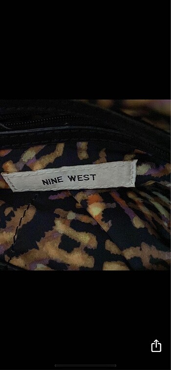  Beden siyah Renk Nine west çanta