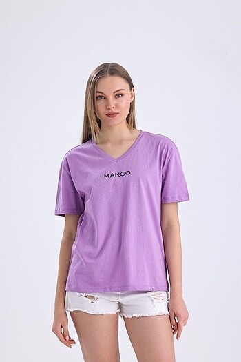 m Beden Mango kadın tshirt