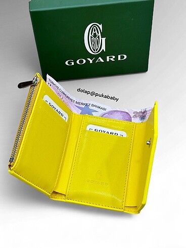 Beden Maison Goyard Cüzdan
