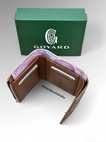 Beden Maison Goyard Cüzdan