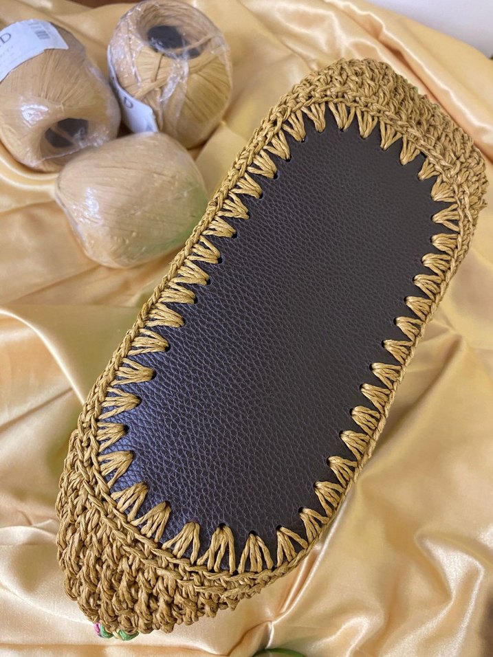 Örgü Kadın Portföy Çanta Yeşil burslu - Görsel 3