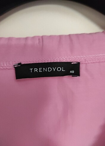 l Beden pembe Renk Trendyol Pembe günlük elbise