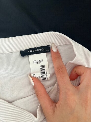 Trendyol & Milla Trendyolmilla Straplez beyaz crop