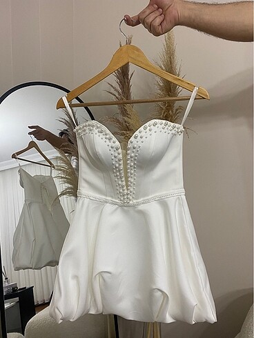 s Beden beyaz Renk After parti / nikah elbisesi