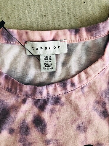 Topshop topshop butterfly crop