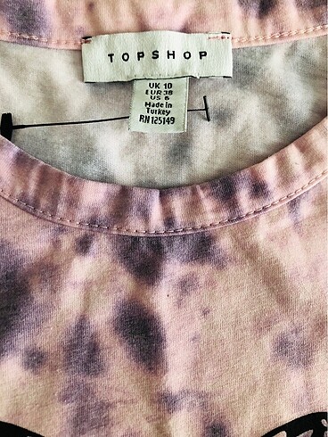 m Beden topshop butterfly crop