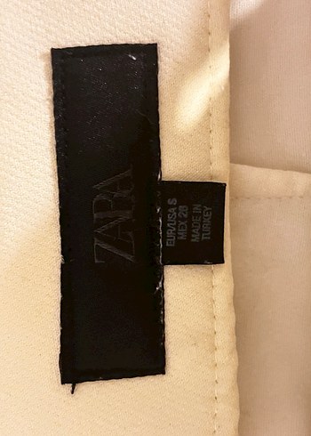 Sarı Mini Etek zara - Görsel 3