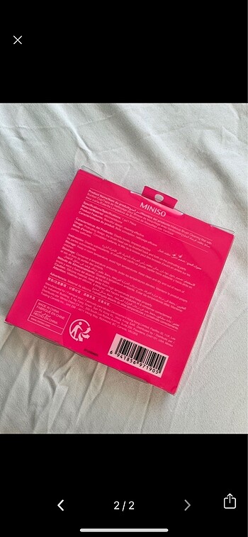 Miniso Barbie miniso makyaj firca temizleme mati