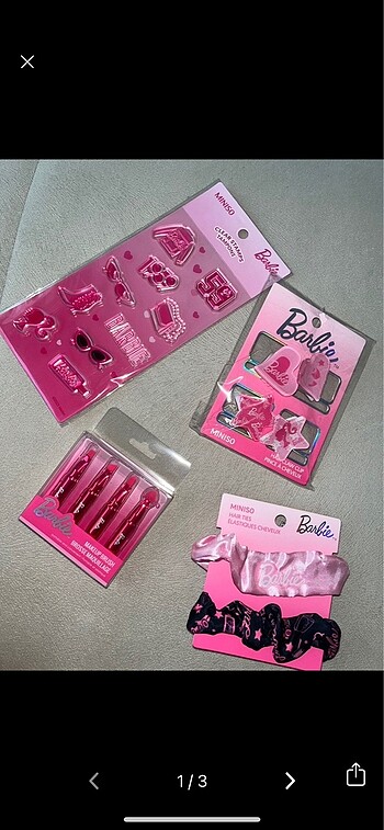 Barbie miniso set