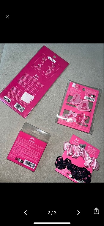 Barbie Barbie miniso set