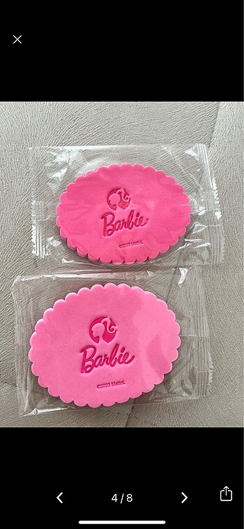 Barbie miniso yuz temizleme sunger