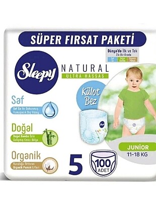 Sleepy 5 numara külot bez