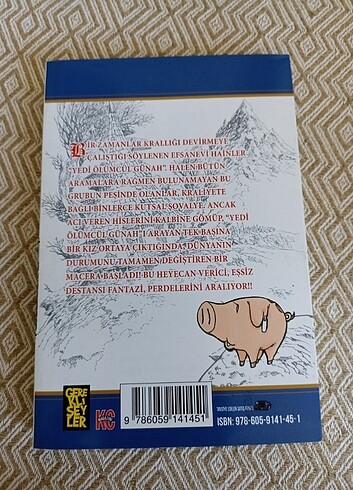  Yedi ölümcül günah manga 1.cilt