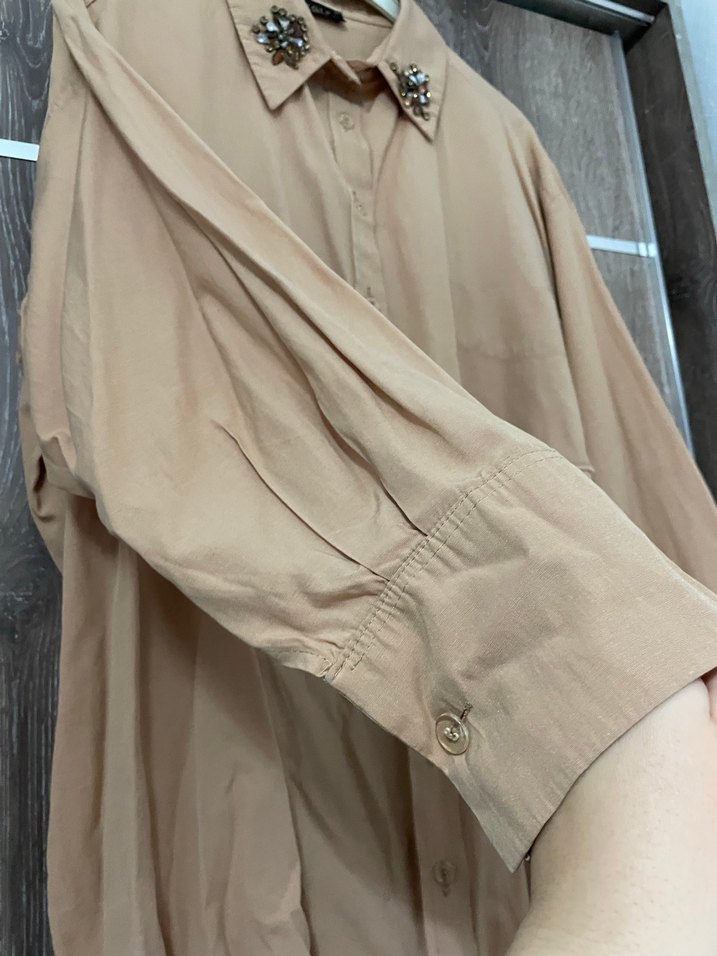 Kadın Oversize gömlek - Görsel 5