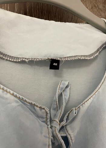 Kot bağlamalı gömlek - Görsel 6