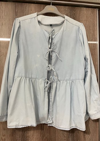 Kot bağlamalı gömlek - Görsel 2