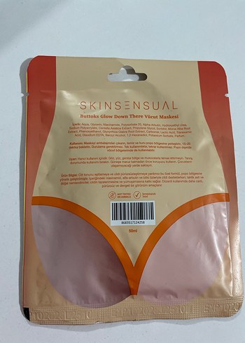 Skinsensual popo maskesi  - Görsel 2