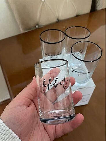 Lc Waikiki Home Kahve yanı su bardağı