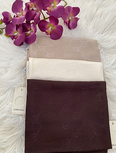 İthal elit monogram seri şal