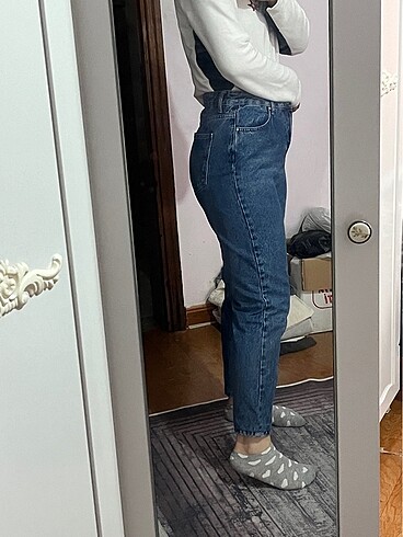 38 Beden mavi Renk Trendyol kot pantalon