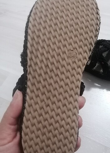 34 Beden siyah Renk Kiz cocuk sandalet 