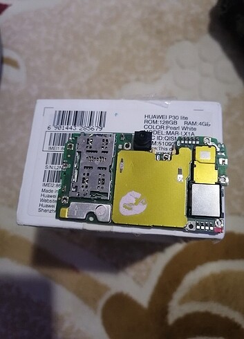 Huawei P30 anakart arızalı parça amaçlı 