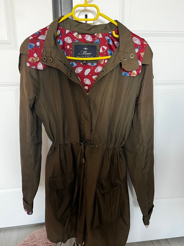 MAVİ MARKA YAĞMURLUK TRENÇKOT - Görsel 2