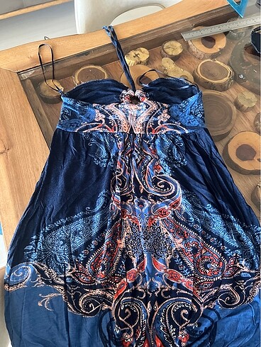 m Beden lacivert Renk Bershka m boyundan bağlamalı bluz