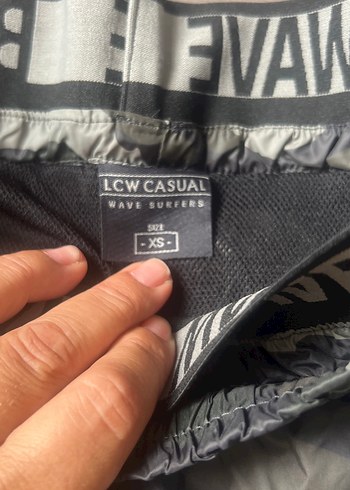 Gri Kamuflaj Desenli Erkek Mini Şort lcw xs - Görsel 2