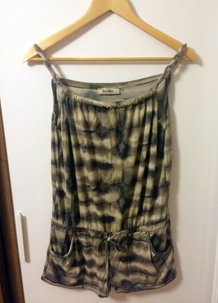 Bershka Şort Tulum Jumpsuit