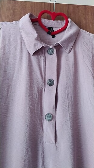 xl Beden Tunik Asıl Rengi açık pembe