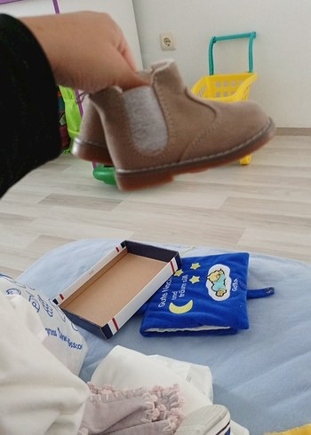 Kahverengi Erkek Bebek Süet Bot - Görsel 2