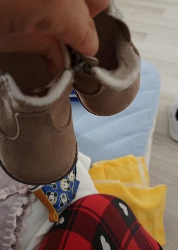 Kahverengi Erkek Bebek Süet Bot - Görsel 4