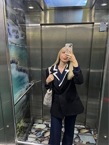 s Beden lacivert Renk Lacivert şık tulum