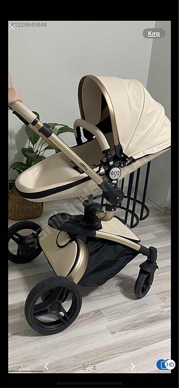 15-36 kg Beden Huggy Egg 6 in 1 bebek arabası