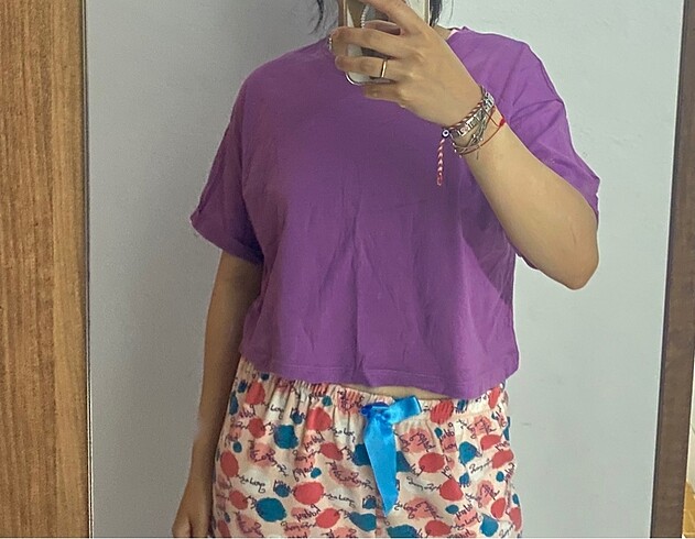 Crop tişört