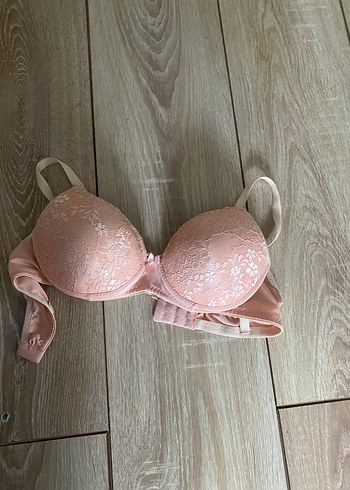 Pembe Vintage Dantel Bohem Sütyen