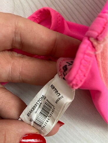 40 Beden pembe Renk Fuşya pembe bikini üzeri
