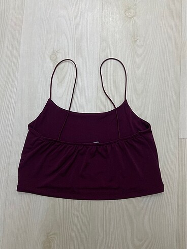 l Beden bordo Renk Crop top
