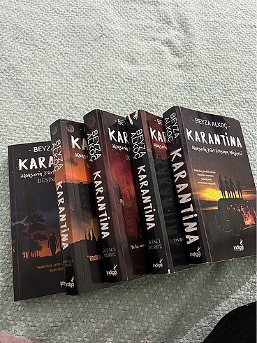 Karantina serisi 5 kitap(1-2-3-4-5)