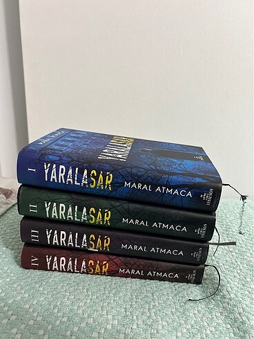 Yaralasar ciltli 4 kitap